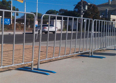 Mobile Pedestrian Portable Crowd Safety Barriers	 1.2*2.1m Color Fence