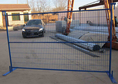 Crowd Control Canada Temporary Fencing Customized Color Metal Flat Feet