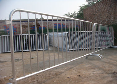 Road Crowd Control Barricades Pedestrian Control Barriers For Construction Site